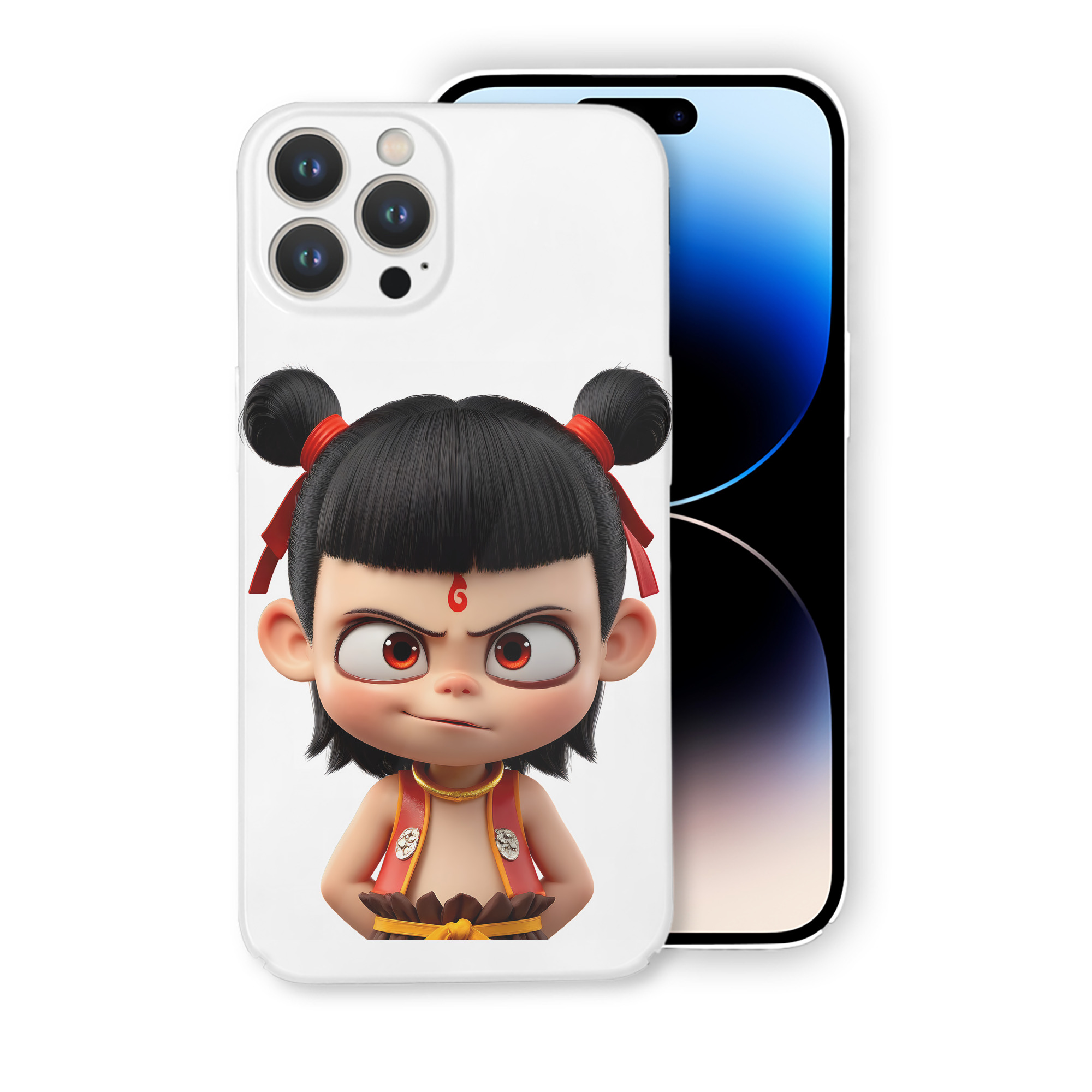 （画像用） Ne Zha 2 ナタ 魔童の大暴れ 【iPhone 14シリーズ対応】ハードケース